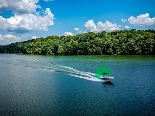 person on boat